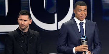 Messi y Mbappé se entienden cada vez mejor dentro y fuera de la cancha (Foto: AP).