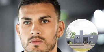 Laguna artificial, sala de juegos y amplio terreno: la lujosa chacra de Leandro Paredes en Luján.