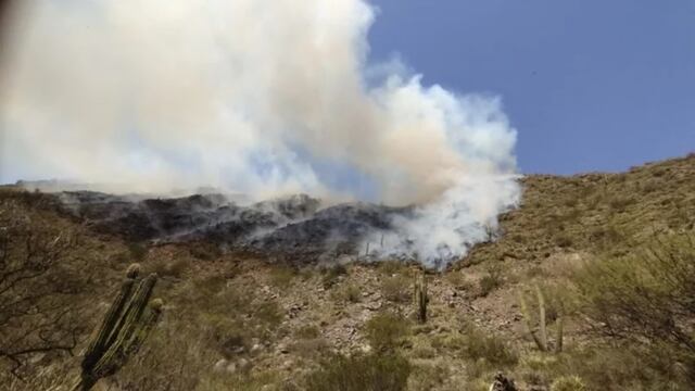 Incendio en San Juan