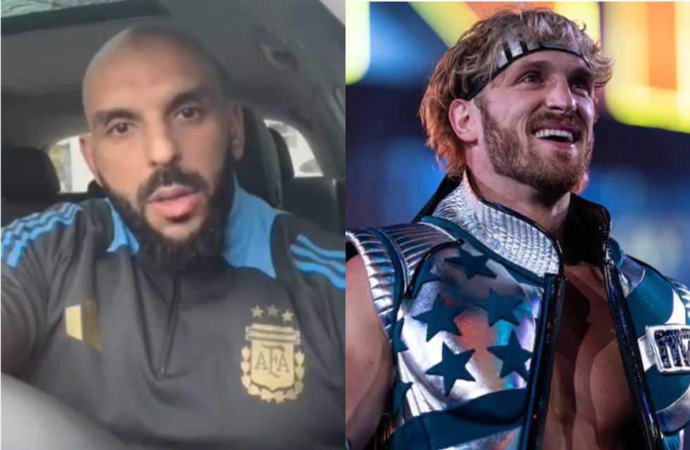 El guardaespaldas de Lionel Messi se cansó de las amenazas de Logan Paul y lo invitó al ring: “No hay salida”