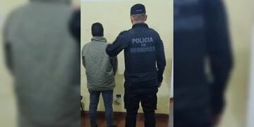 Detuvieron a un hombre en Oberá por vandalizar un local comercial.