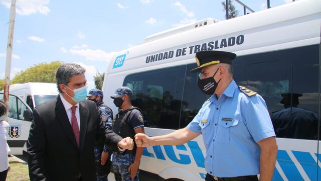 La inversión para la compra de chalecos y minibuses demandó $49.412.197.