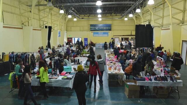 El Centro Cultural “Esther Fadul”, fue escenario de una feria de economía social realizada por el Municipio
