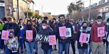 Piden Justicia por Millaray Cattani.