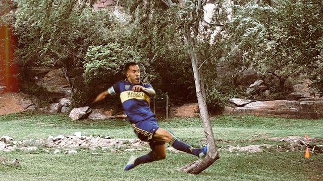 En Twitter, Piñón recordó la patada de Tévez a Pochettino, de Talleres.