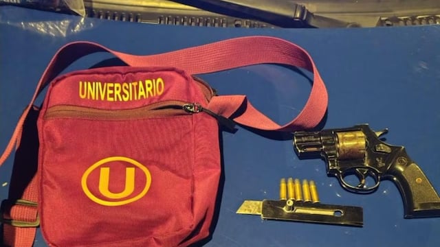 Quiso entrar armado a un boliche y quedó detenido. (Foto: Policía de Córdoba)