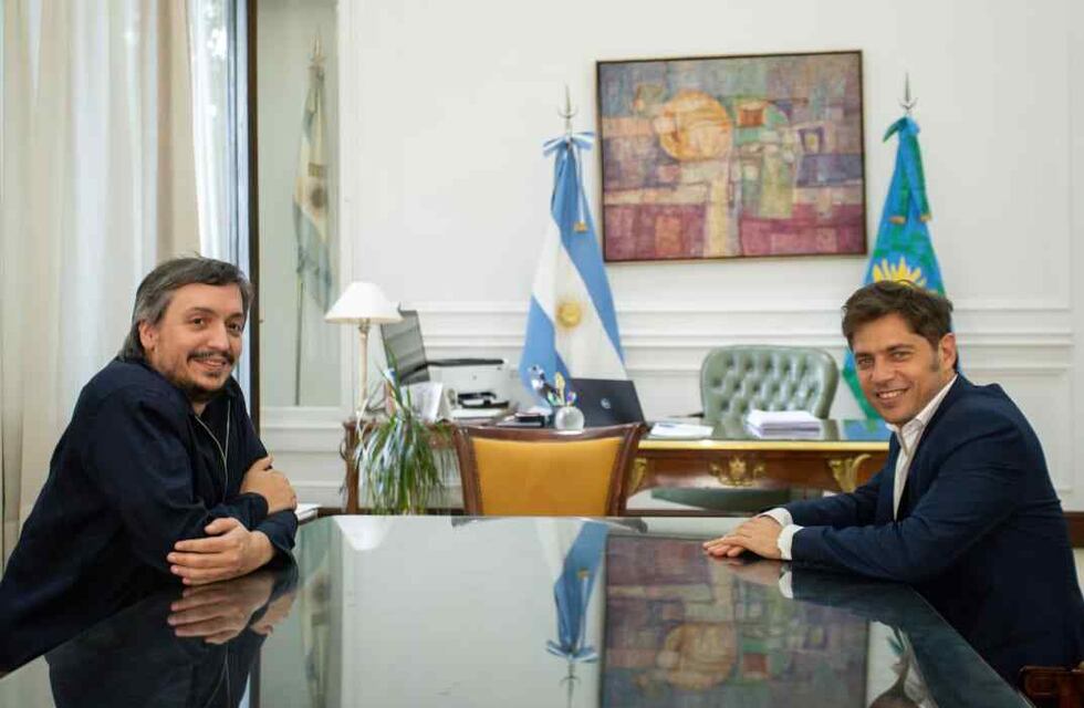 Axel Kicillof y Máximo Kirchner se reunieron en busca de reconstruir el Frente de Todos de cara al año electoral