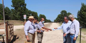 Quedó inaugurada la nueva bajada de Dunamar