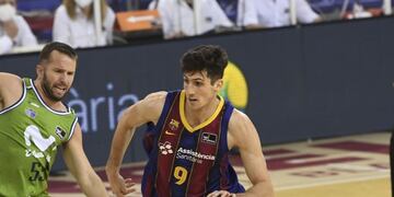 Con un buen partido de Bolmaro, el Barcelona ganó cómodo por liga ACB
