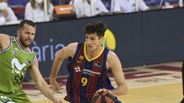 Con un buen partido de Bolmaro, el Barcelona ganó cómodo por liga ACB