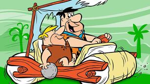 Quedó igual! Mirá el auto de Los Picapiedra elaborado en Córdoba.