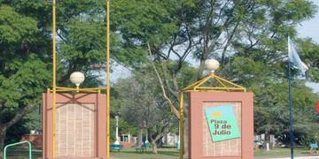 Plaza 9 de Julio de Rafaela
