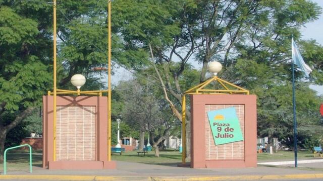Plaza 9 de Julio de Rafaela