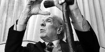 El escritor argentino Jorge Luis Borges.q