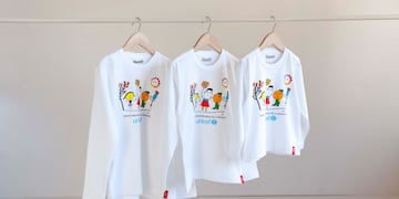 La remera de Un Sol para los Chicos.