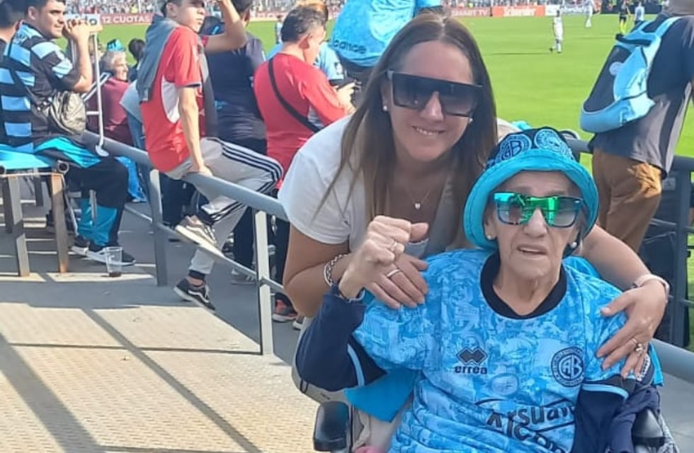 Con 78 años se hizo hincha de Belgrano, fue a la cancha por primera vez y acertó el resultado
