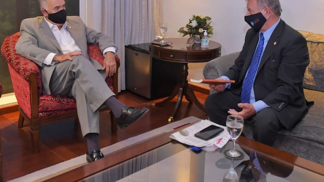 Osvaldo Jaldo y Antonio Marocco.