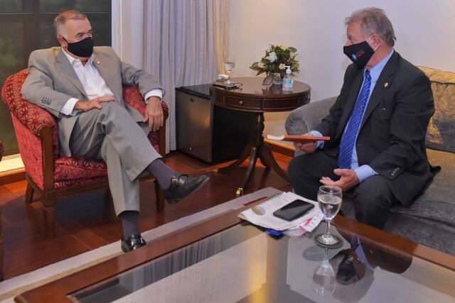 Osvaldo Jaldo y Antonio Marocco.