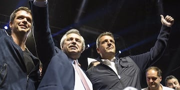 Cresto, Fernández y Massa.