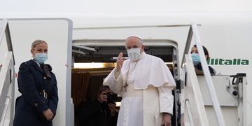 El papa Francisco realizó una gira en Irak.