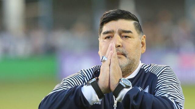Diego Maradona en Gimnasia.