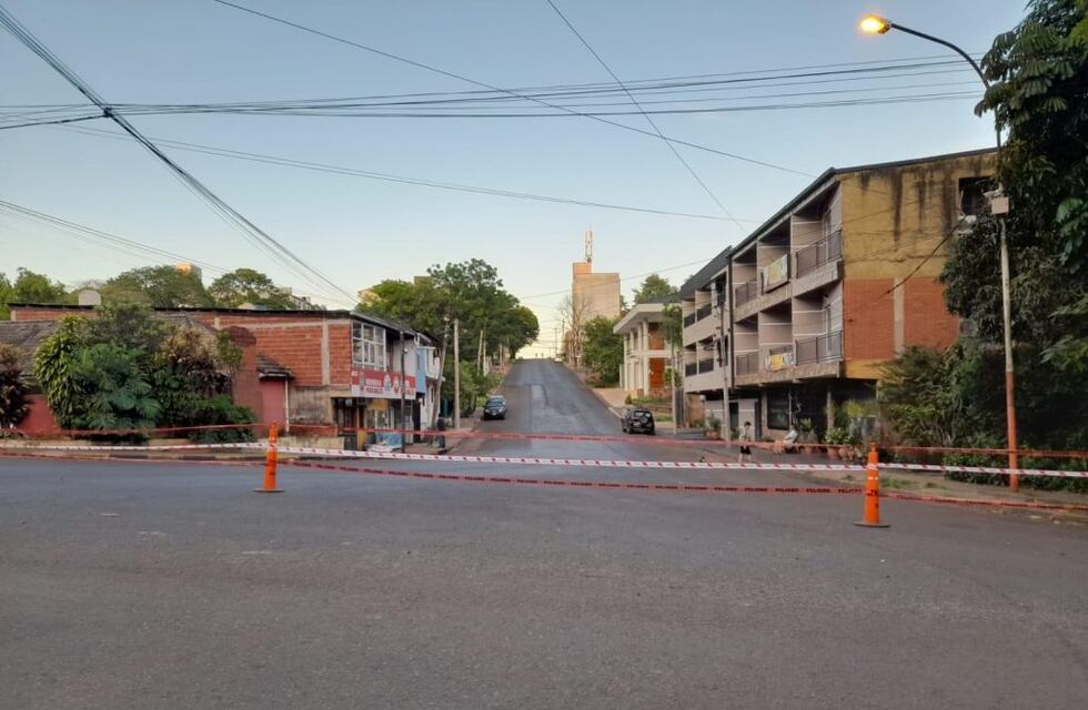Puerto Iguazú: por obras, cierran circulación sobre avenida Guaraní