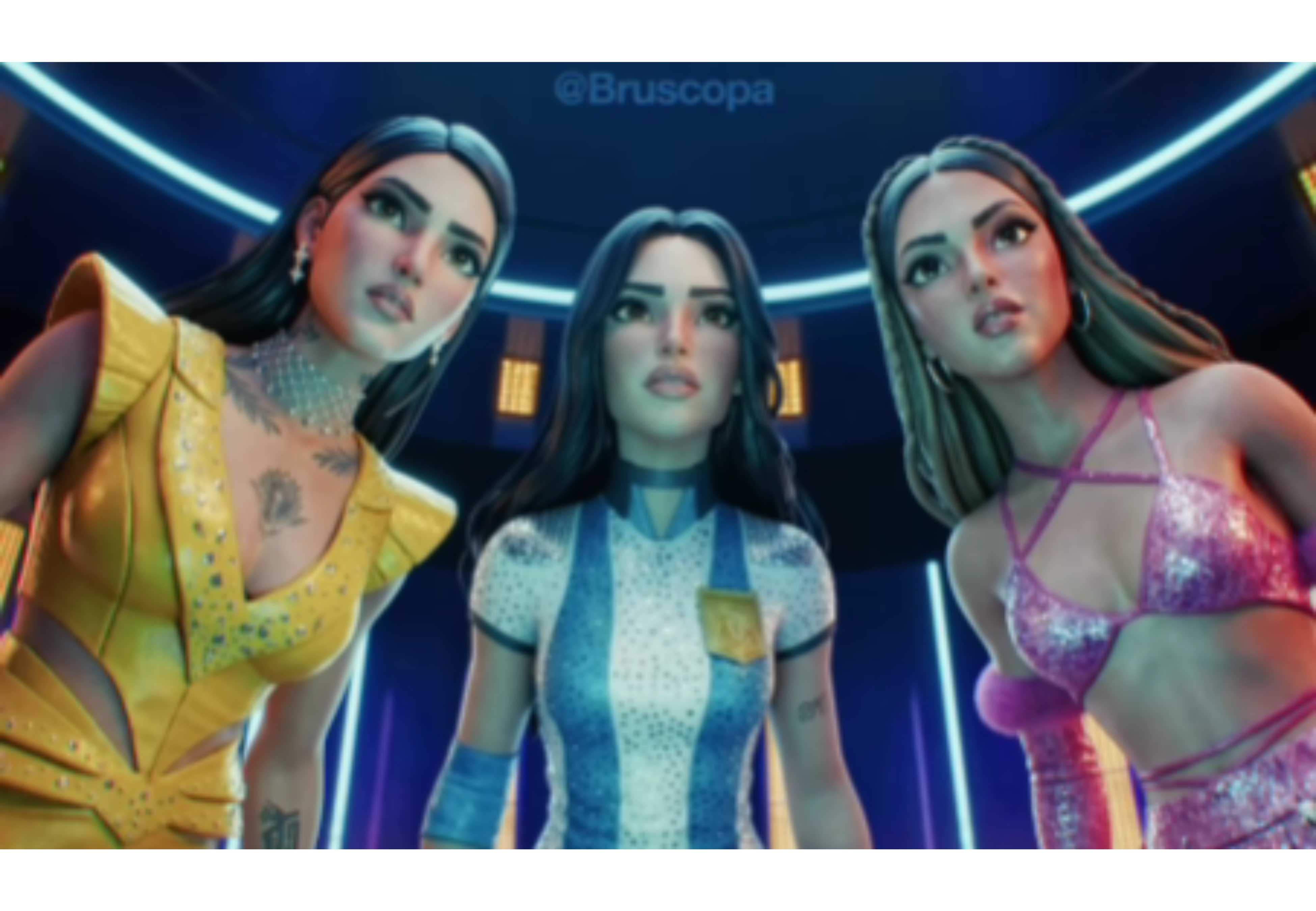 Las cantante se ven personificadas con sus looks más icónicos.