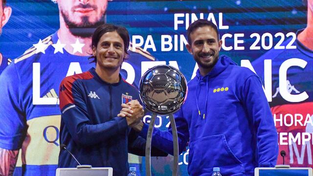 El Perro Sebastián Prediger, por Tigre, y Carlos Izquierdoz, capitán de Boca, anticiparon la final (telam).