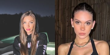 Romina Malaspina y Sasha Ferro encendieron las redes desde Miami.