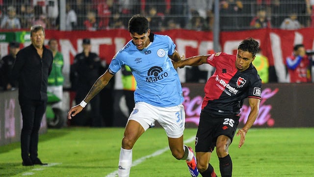 Mariano Troilo tendrá nuevo acompañante en la zaga de Belgrano para el partido con Barracas. Y para el clásico con Talleres (Fotobaires)
