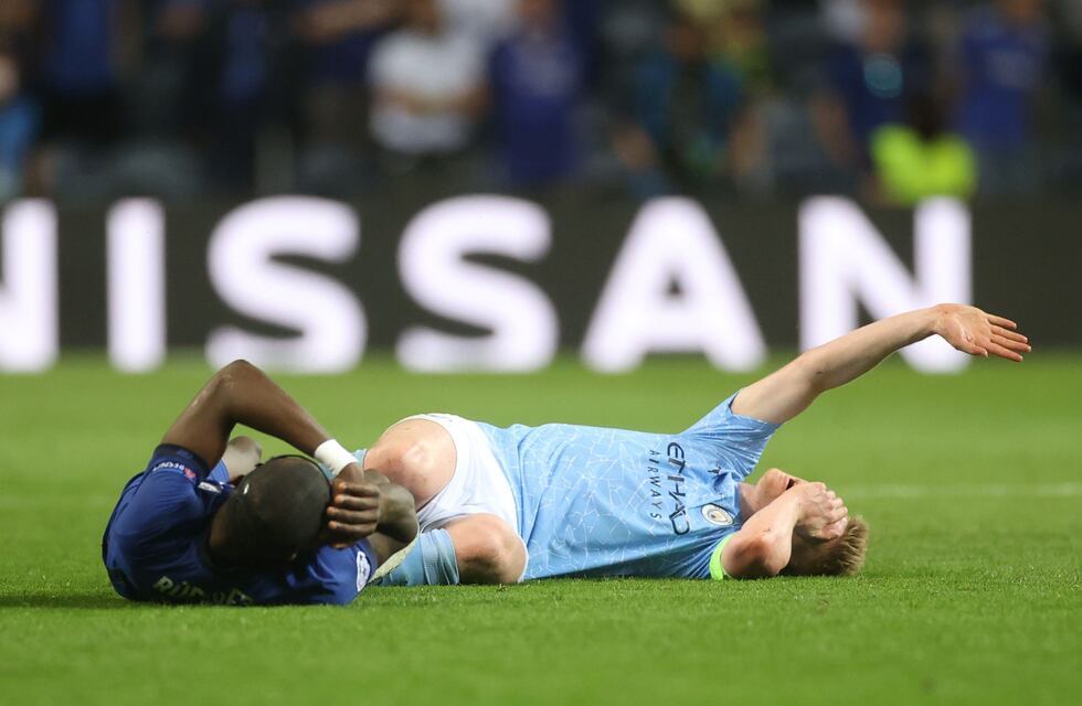 El dolor de la final de la Champions League: doble fractura para Kevin De Bruyne