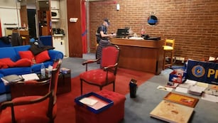 Uno de los ambientes del "museo del sexo" de la secta de Villa Crespo. Foto: Web