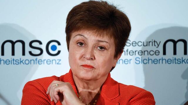 Kristalina Gerogieva, titular del FMI.