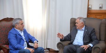 Osvaldo Jaldo y José Cano. (Foto: Comunicación Gobierno de Tucumán)