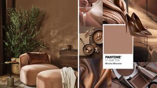 Cómo usar el Mocha Mousse, el Color del Año 2025, según Pantone