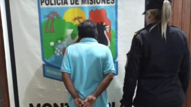 Detienen a un hombre por violencia de género en Montecarlo.