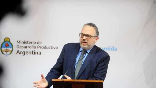 EL PAIS
CONFERENCIA DE PRESA MATIAS KULFAS
MINISTERIO DE DESARROLLO PRODUCTIVO JUNTO A ROBERTO FELETTI 
FOTO CLARIN