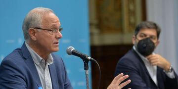 Daniel Gollán. El ministro de Salud bonaerense dijo que las variantes más contagiosas que pueden complicar más la situación. (Gobierno de Buenos Aires)