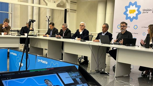 Reunión de voceros de Unión por la Patria.