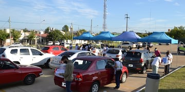 Vacunación en Concordia