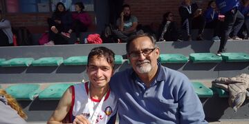 Germán Carrión sumó la segunda medalla para Coronel Rosales en los Torneos Bonaerenses.