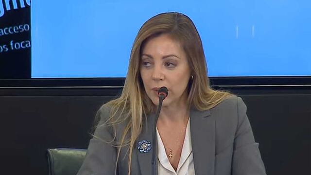 Flavia Royón, secretaria de Energía de la Nación, anuncia la implementación de la segmentación de las tarifas.
