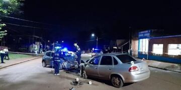 Un muerto y un herido de gravedad tras choque frontal en Eldorado.