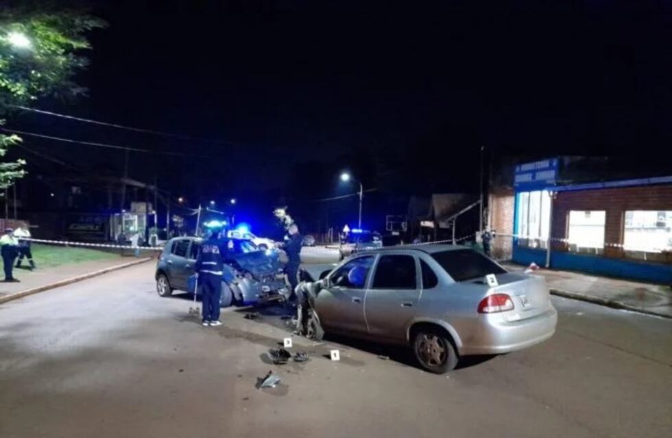 Un muerto y un herido de gravedad tras choque frontal en Eldorado