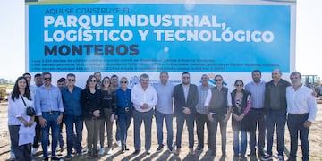Visita de autoridades al predio de 58 hectáreas