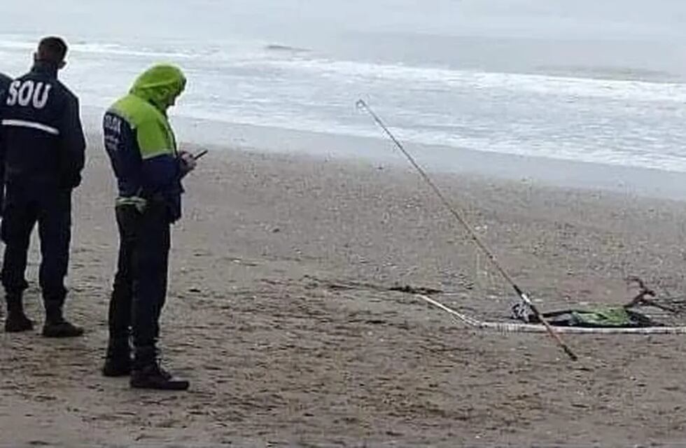 Mar de Ajó: el susto de un pescador al sacar la caña con restos de un brazo humano