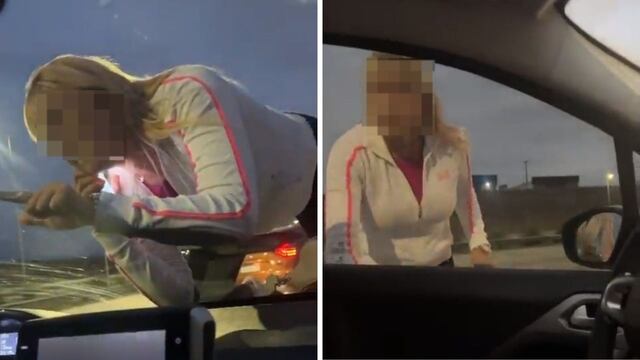 Una situación de terror en la avenida Circunvalación de Córdoba.