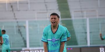 Valentín Burgoa (foto) convirtió el segundo tanto del Expreso / Prensa Club Godoy Cruz.