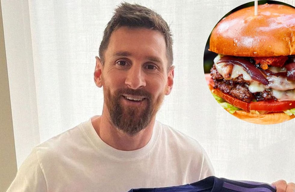 Messi Burguer: cómo es la hamburguesa edición especial del 10 de la Selección