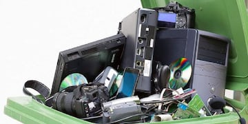 Residuos electrónicos/ Imagen ilustrativa